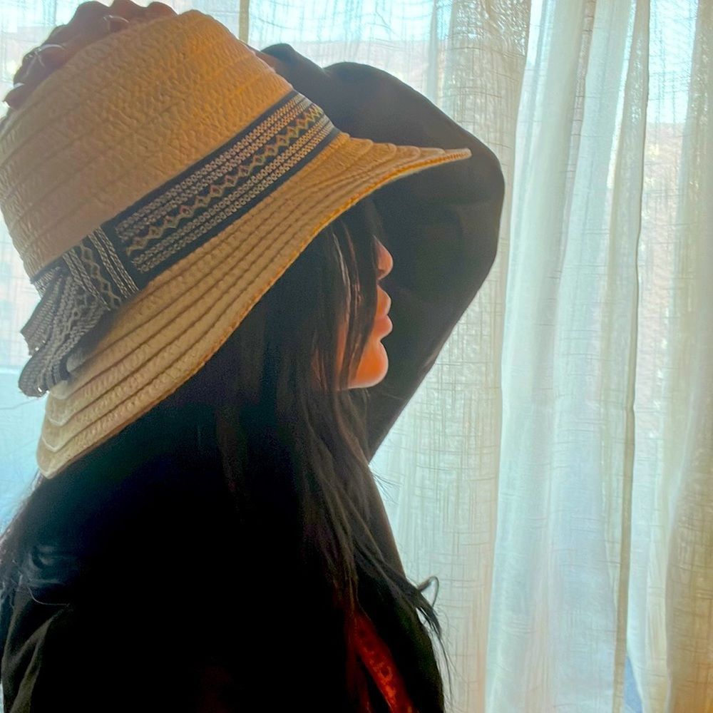BCBG Fedora Beach Hat